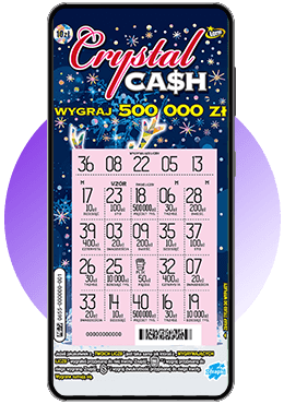 crystal cash zdrapka lotto