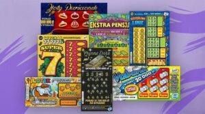 Magnetyczne 5 zdrapka Lotto