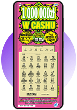 1000000 w cashu lotto